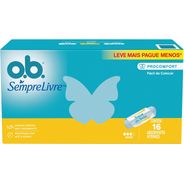 Absorvente Interno OB Sempre Livre ProComfort Médio 16 unidades