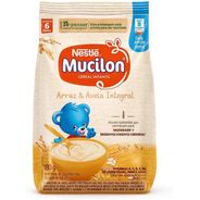 Mucilon Arroz E Aveia Sachet 180G