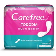 Carefree Protetor Diário Todo Dia Sem Perfume 15 Unidades