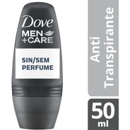 Desodorante Dove Roll on Men Sem Perfume 50ml