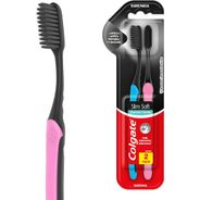 Colgate Escova Dental Slim Soft Black 2 unidades