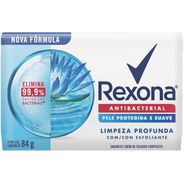 Sabonete Em Barra Antibacteriano Rexona Limpeza Profunda