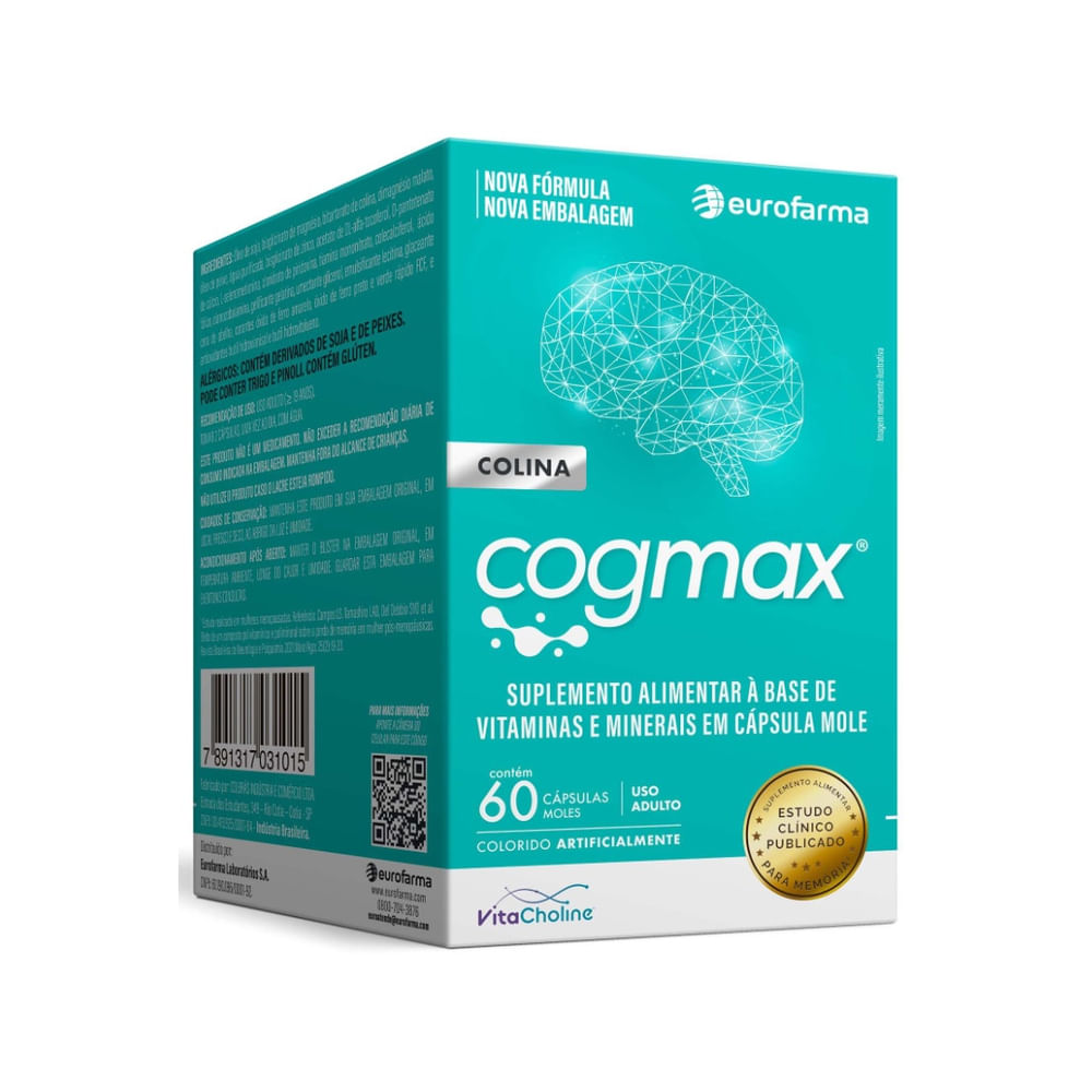 Polivitamínico Cogmax 60 cápsulas