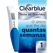 Clearblue Teste De Gravidez Com Indicador De Semanas 1 Unidade