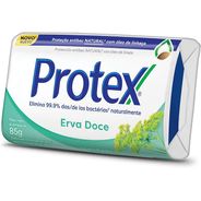 Sabonete Em Barra Protex Erva Doce 85g