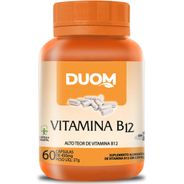 Vitamina B12, 60 cápsulas, Duom