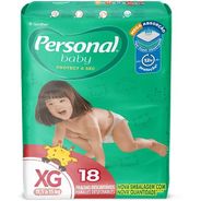 Fralda Personal Soft E Protect Jumbo XG Com 18 Unidades