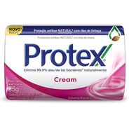 Sabonete Em Barra Protex Cream 85G