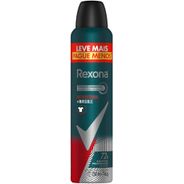 Desodorante Antitranspirante Aerosol Rexona Men Antibacterial + Invisible 72h 250ml