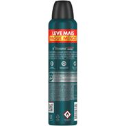 Desodorante Antitranspirante Aerosol Rexona Men Antibacterial + Invisible 72h 250ml