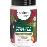 Salon Line, Creme de Pentear, Azeite de Oliva, Vegano 1kg