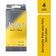 Camisinha Jontex Sensação Pele com Pele 4 unidades