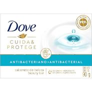 Dove Sabonete em Barra Cuida & Protege Antibacteriano 90gr