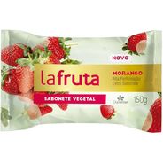 La Fruta Sabonete Barra Vegetal Morango 150G - Davene
