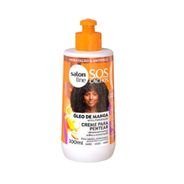 Salon Line, Creme de Pentear, SOS Cachos, Óleo de Manga, 300Ml