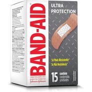 Curativos Adesivos Ultra Protection, Band-Aid, 15 Unidades