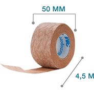 Nexcare, 3M, Fita Micropore Bege 50Mmx4, Bege