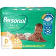 Fralda Personal Soft & Protect Jumbo P 28Unidades