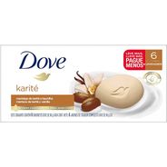 Dove Sabonete Em Barra Karité E Baunilha 90 G 6 Unidades