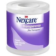 Nexcare, 3M, Fita Transpore, Transparente, 50mm x 4,5m
