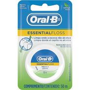 Fio dental Oral-B Essential Floss Hortelã/Menta 50m