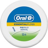 Fio dental Oral-B Essential Floss Hortelã/Menta 50m