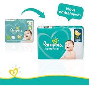 Fralda Pampers Confort Sec G 38 Unidades