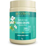 Banho De Creme Cachos E Crespos Modela Hidrata 1kg