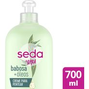 Seda Creme Para Pentear Babosa + Óleos 700 Ml