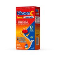 Vitamina C + D + Zinco Quelato Vitaxon C Tripla Ação Imuno 30 Comprimidos