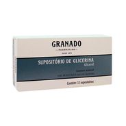 Supositório de Glicerina Granado Uso Lactante 12 Unidades