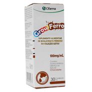 Ferro Grow Chocolate Infantil Gotas 30ml