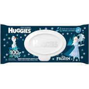 Lenço Umedecido Huggies Frozen, 100 unidades