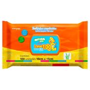 Toalha Umedecida Natural Baby Leve 100 Pague 80Unidades