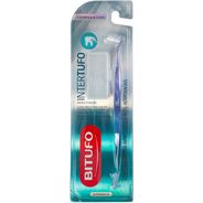 Escova de Dente Bitufo Intertufo Cilíndrica 3 milímetros com 6 refis interdentais, Bitufo