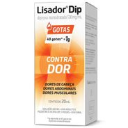 Lisador Dipirona Monoidratada 500mg/ml Solução Gotas 20ml
