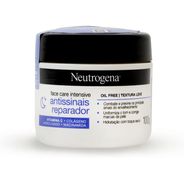 Neutrogena Hidratante Facial Antissinais Reparado Face Care Intensive, 100g
