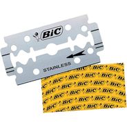 Lâmina de Barbear BIC Chrome Platinum, 5 unidades, Revestida de Cromo e Platina, Feita de Aço Inoxidável, BIC