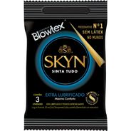 SKYN Preservativo Extra Lubrificado Com 3 Unidades