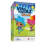 Polivitamínico Vita SuprAZ Os Chocolix Algodão Doce 120ml