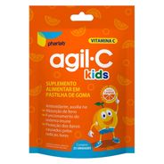 Vitamina C Agil-C Kids Pastilha de Goma Infantil 25 Gomas