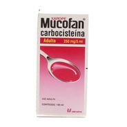 Mucofan Carbocisteína 50mg/ml Xarope Sabor Cereja 100ml