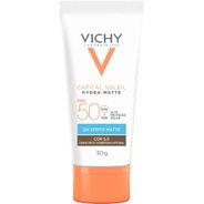 Vichy V Capital Soileil Hydra-Matte FPS50 - Protetor Solar Facial Cor 5.0 30g