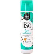 Salon Line, Shampoo, SOS Hidratação, Liso Extremo, Vegano - Cabelos Lisos e com Frizz, 300 ml