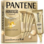 Pantene Kit Ampolas Hidratação Poderosa - 45ml
