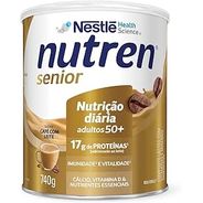 Complemento Alimentar Nutren Senior Sem Sabor Zero Lactose 740g