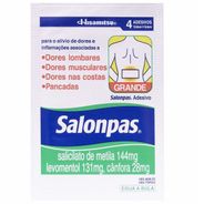 Salonpas Grande Com 4 Adesivos