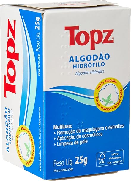 Algodao Topz Rolo 25g