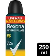 Antitranspirante Aerossol V8 Rexona Men 250ml