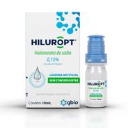 Hiluropt Hialuronato de Sódio 0,15% Solução Oftálmica 10ml